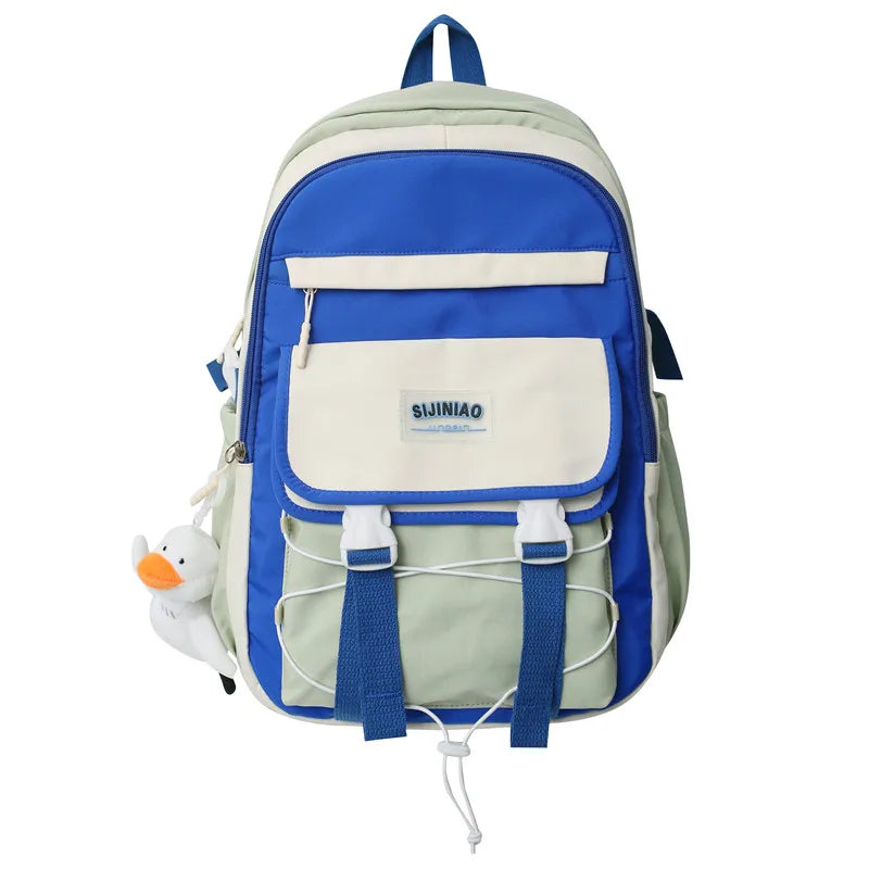 High Capacity Trendy Women kawaii Waterproof Laptop School Bag Female Fashion College Backpack Ladies Cute Girl Travel Book Bags