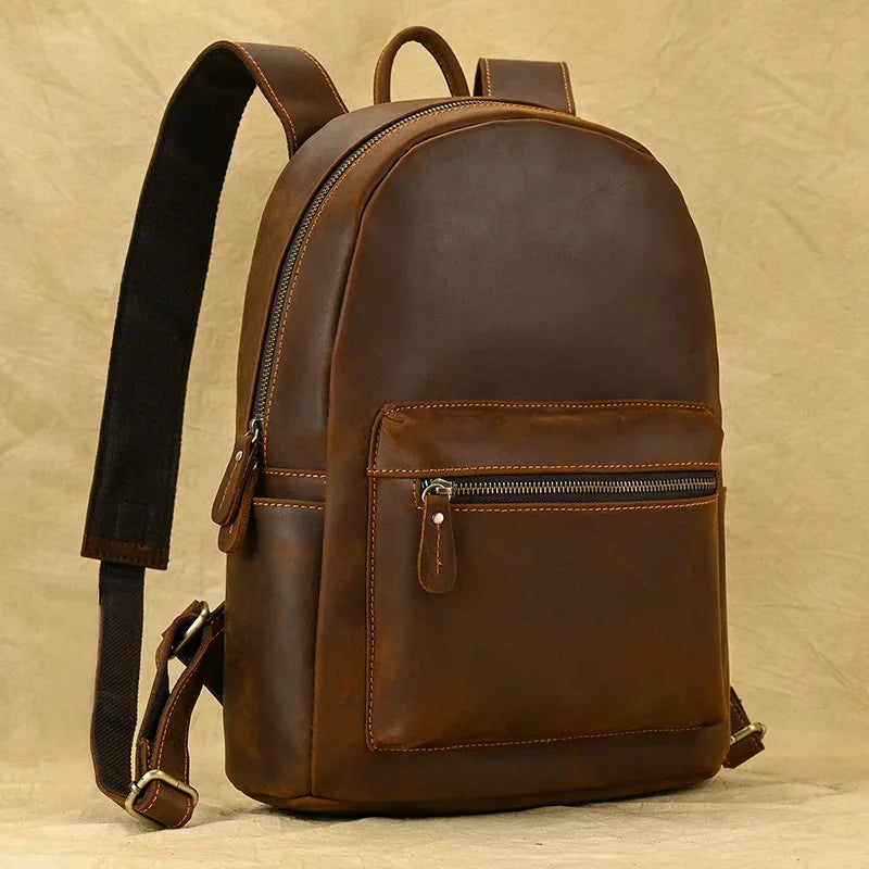 High Fashion Women Backpack Travel Men Male pack For Female Vintage Daypacks Leather Bag Gift for women