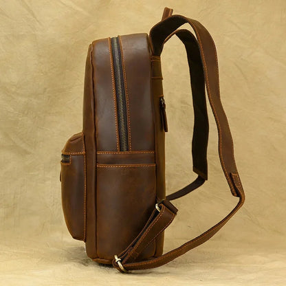 High Fashion Women Backpack Travel Men Male pack For Female Vintage Daypacks Leather Bag Gift for women