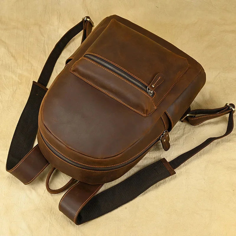 High Fashion Women Backpack Travel Men Male pack For Female Vintage Daypacks Leather Bag Gift for women