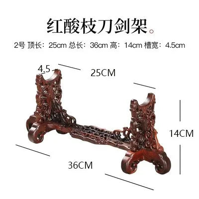 High-Grade Knife Holder, Ivory Holder, Bottom Bracket, ox Horn Holder, Ruyi Rack, Sword Holder, Display of Handicrafts