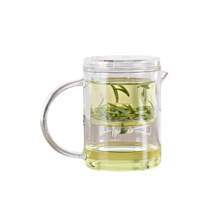High Grade Kung Fu & Mug 350ml Teapot Tea Pot Heat Resistant Glass