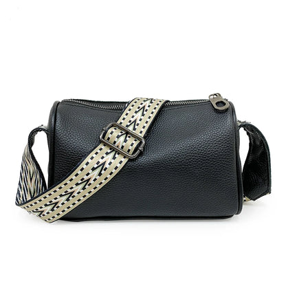 High Quality 100% Genuine Leather Shoulder Crossbody Bags For Women 2023 Luxury Cow Leather Ladies Tote Bag Female Messenger Sac