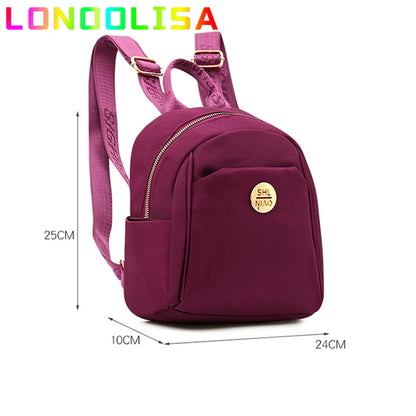 High Quality Backpack for Women 2022 Solid Color Large Capacity Bagpacks Purses Fashion College Student Travel Bookbag Rucksack