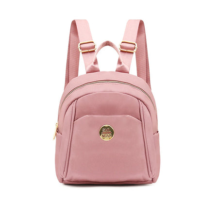 High Quality Backpack for Women 2022 Solid Color Large Capacity Bagpacks Purses Fashion College Student Travel Bookbag Rucksack