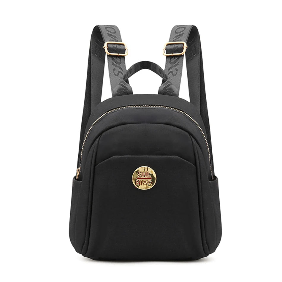 High Quality Backpack for Women 2022 Solid Color Large Capacity Bagpacks Purses Fashion College Student Travel Bookbag Rucksack
