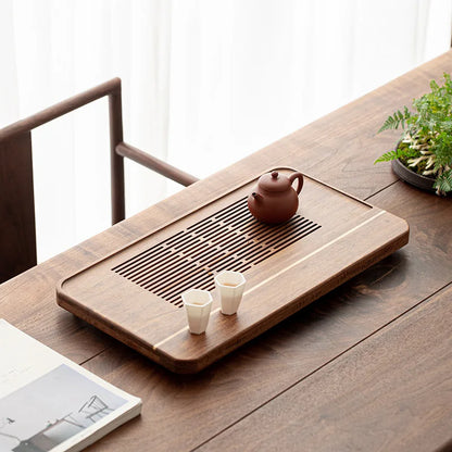 High Quality BambooTeaTray Drainage Water Storage Kung Fu TeaSet Drawer Tea Board Table Chinese Tea Ceremony Tools Free Shipping