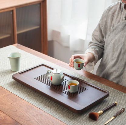 High Quality BambooTeaTray Drainage Water Storage Kung Fu TeaSet Drawer Tea Board Table Chinese Tea Ceremony Tools Free Shipping