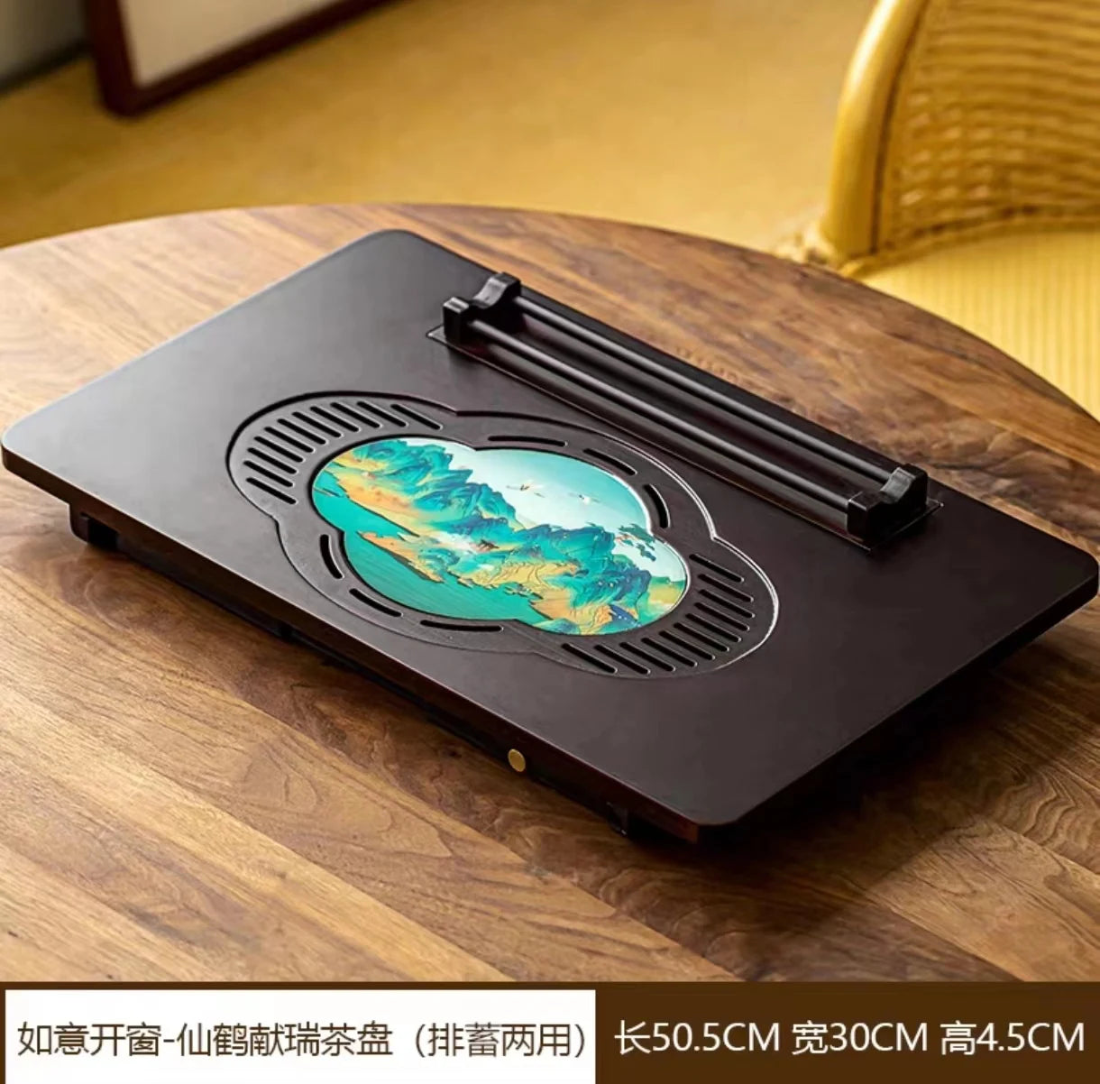 High Quality BambooTeaTray Drainage Water Storage Kung Fu TeaSet Drawer Tea Board Table Chinese Tea Ceremony Tools Free Shipping