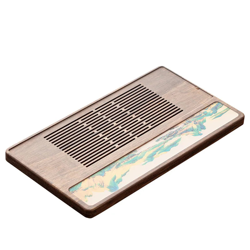 High Quality BambooTeaTray Drainage Water Storage Kung Fu TeaSet Drawer Tea Board Table Chinese Tea Ceremony Tools Free Shipping