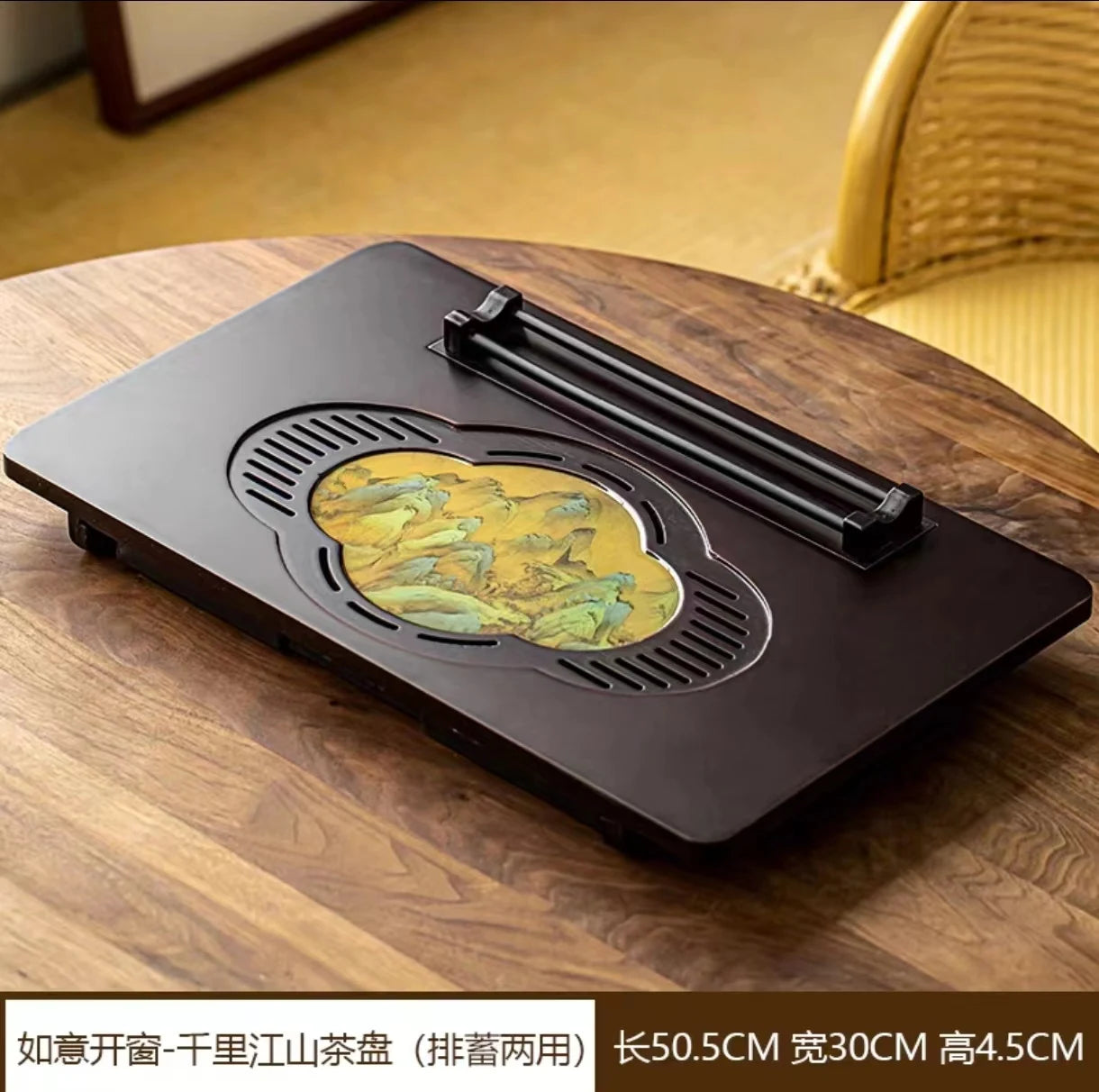 High Quality BambooTeaTray Drainage Water Storage Kung Fu TeaSet Drawer Tea Board Table Chinese Tea Ceremony Tools Free Shipping
