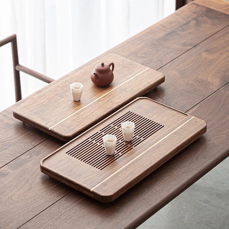 High Quality BambooTeaTray Drainage Water Storage Kung Fu TeaSet Drawer Tea Board Table Chinese Tea Ceremony Tools Free Shipping