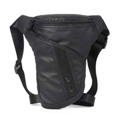 High Quality Canvas/Nylon Male Hip Bum Belt Fanny Pack Motorcycle Riding Shoulder Multi-Function Bag Leg Waist Men Drop Bags