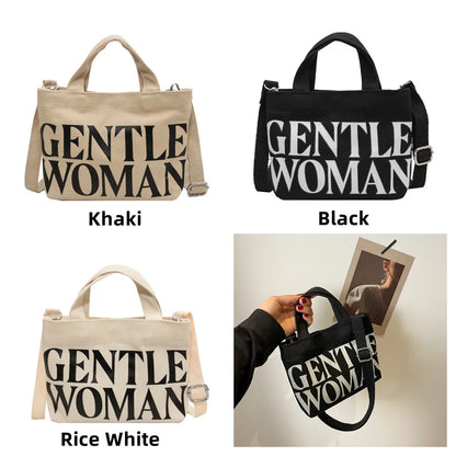High Quality Canvas Travelling Bags Women Shoulder Bag Large Capacity Handbags Tote Luxury Messenger Bags Top-handle Bag