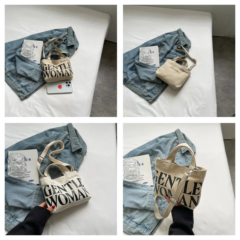 High Quality Canvas Travelling Bags Women Shoulder Bag Large Capacity Handbags Tote Luxury Messenger Bags Top-handle Bag