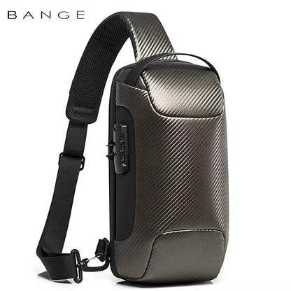 High Quality Chest bag Men Password Waterproof Multifunction Crossbody Bag Shoulder Messenger Bags Male Chest Bag Men