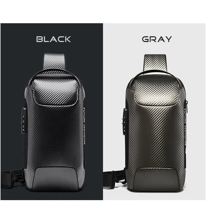 High Quality Chest bag Men Password Waterproof Multifunction Crossbody Bag Shoulder Messenger Bags Male Chest Bag Men