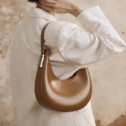 High Quality Commuter Underarm Bag Fashion Double Zipper Large Capacity Hobos Women Shoulder Bags All-match Luxury Handbags