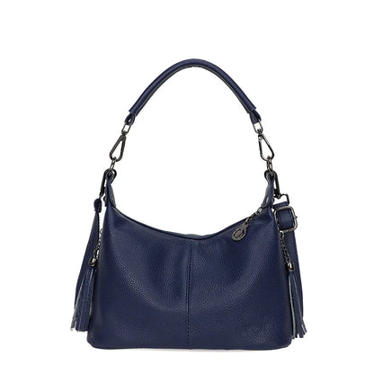 High Quality Cow Leather Women Shoulder Crossbody Bags Luxury Tassal  Bags Casual Genuine Leather Handbag Female Tote Sac 2024