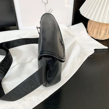 High Quality Cow Leather Women's Crossbody Bag With Small Purse Female Handbags Waist Bag Luxury Genuine Leather Woman Chest Bag