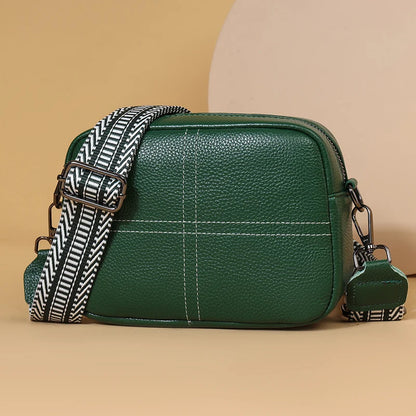 High Quality Cowhide Women's Bag Handbags Luxury Genuine Leather Women Shoulder Crossbody Bags Simple Mobile Phone Zero Wallet