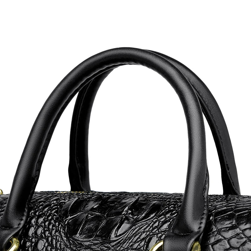 High Quality Crocod Pattern Leather Shoulder Messenger Bag For Women 2023 Famous Designer Crossbody Bag Luxury Handbag Women Bag