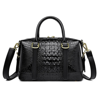 High Quality Crocod Pattern Leather Shoulder Messenger Bag For Women 2023 Famous Designer Crossbody Bag Luxury Handbag Women Bag