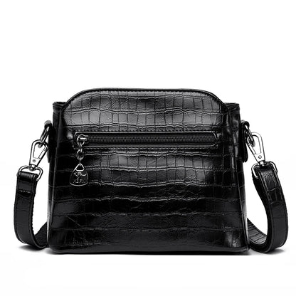 High Quality Crocod Pattern Leather Women Tote Bag Luxury Women's Shoulder Messenger Bags 2023 Designer Female Messenger Handbag