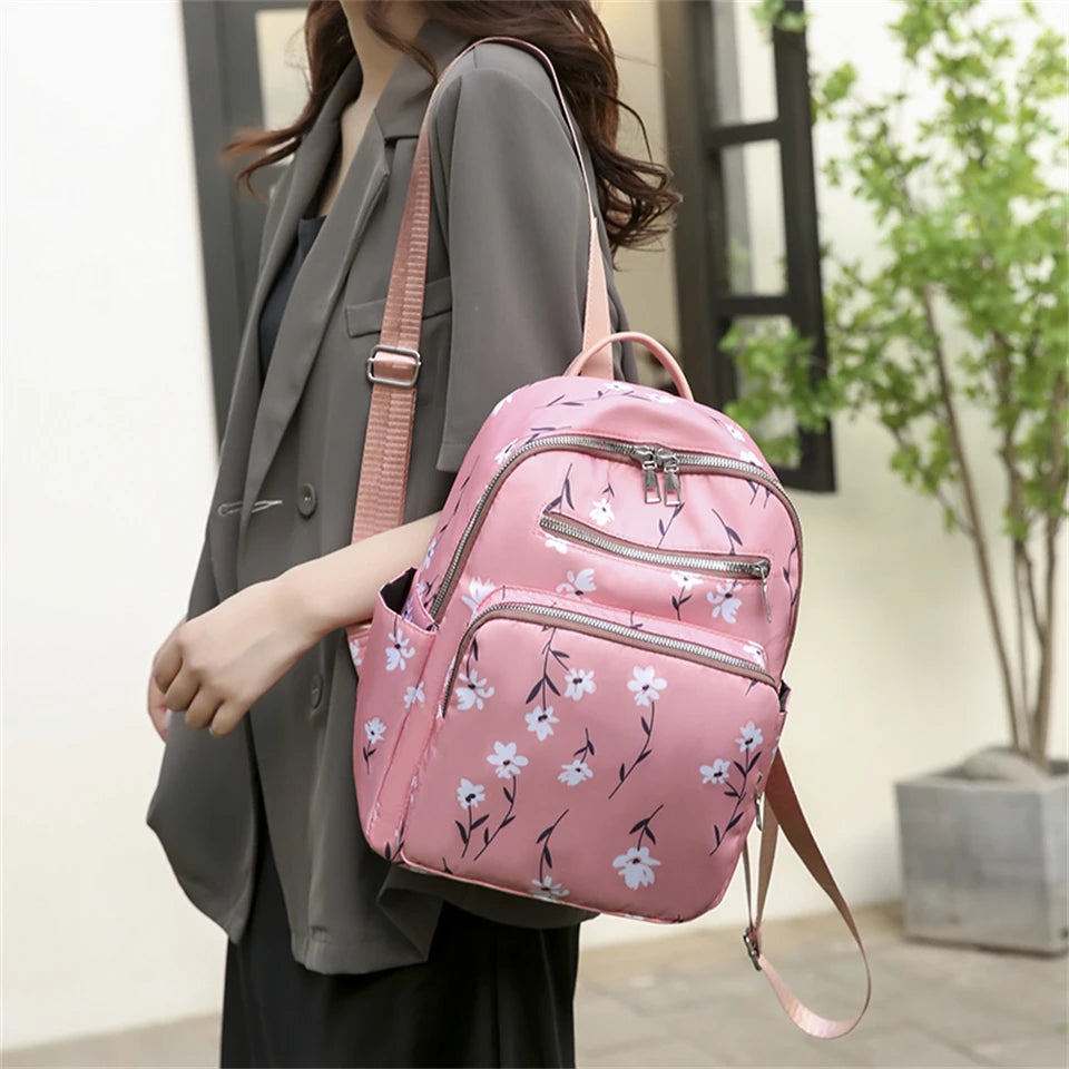 High Quality Designer Backpacks Casual Large Capacity School Bags for Teenage Girl 2023  Nylon Bookpack Elegant Travel Bags Sac