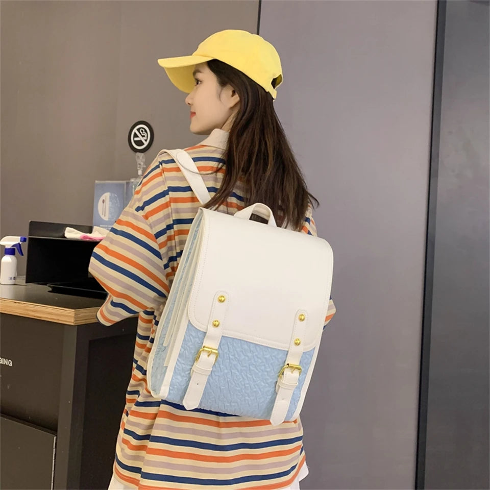 High Quality Designer Backpacks Casual Large Capacity School Bags for Teenage Girl Ladies Bookpack Elegant Travel Bag Sac