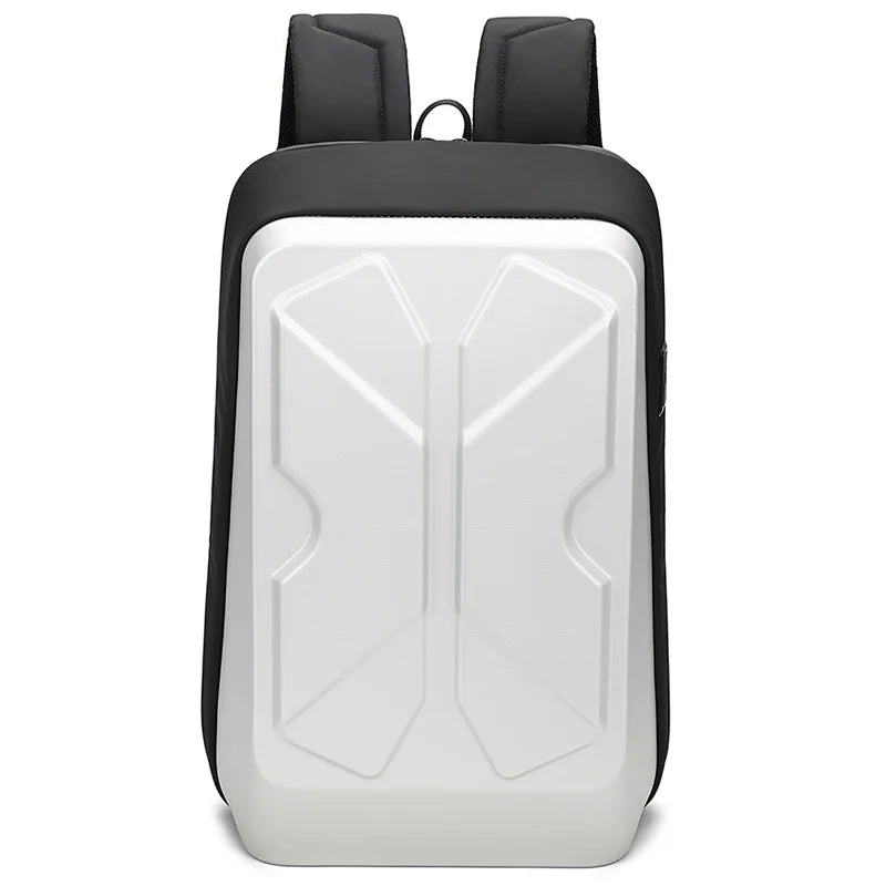 High Quality Fashion Hard Shell Business Backpack Student Waterproof School Bags Smart 15.6 Inch Laptop Backpack with USB