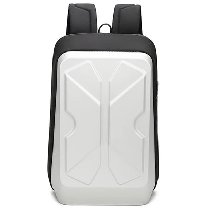 High Quality Fashion Hard Shell Business Backpack Student Waterproof School Bags Smart 15.6 Inch Laptop Backpack with USB