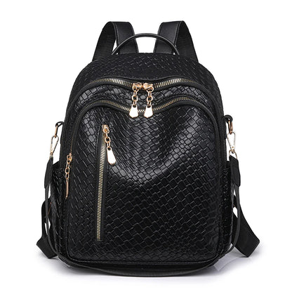 High Quality Fashion female Backpack Large Capacity Vintage Book pack Luxury Designer Teenage Girls Travel Rucksack School Bags