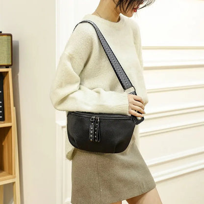 High Quality First layer cowhide Women Handbag 100% Genuine Leather Ladies Shoulder Bag Designer Chain Female Messenger Tote Bag