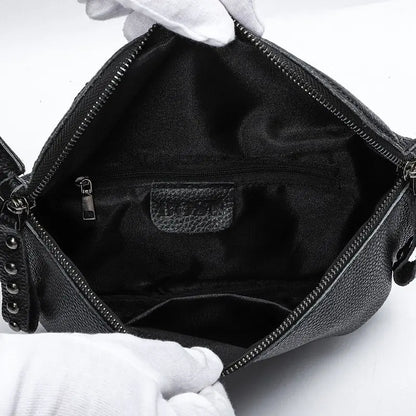 High Quality First layer cowhide Women Handbag 100% Genuine Leather Ladies Shoulder Bag Designer Chain Female Messenger Tote Bag