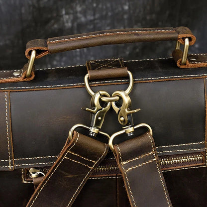 High Quality For Men Women Genuine Leather Shoool Backpack Girls Boys Day Travel Bag