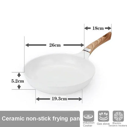 High Quality Frying Pan 20cm 26cm 28cm Wok Steak Pot Induction Non-stick Skillet Pancake Pan Egg Pan Gas Stove Kitchen Cookware