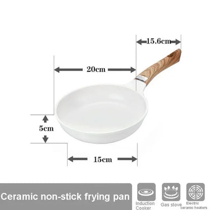 High Quality Frying Pan 20cm 26cm 28cm Wok Steak Pot Induction Non-stick Skillet Pancake Pan Egg Pan Gas Stove Kitchen Cookware
