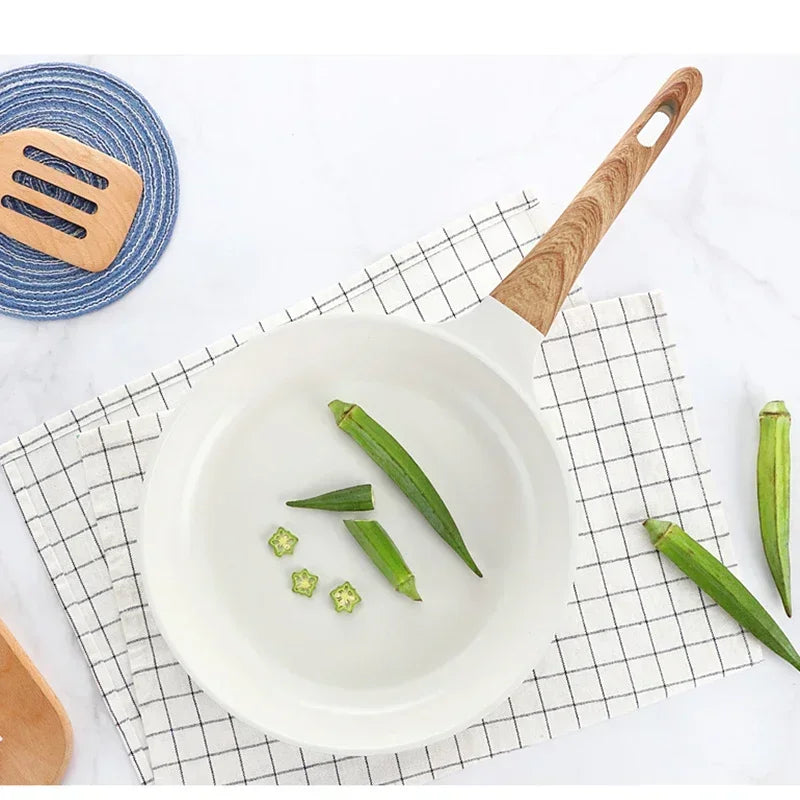 High Quality Frying Pan 20cm 26cm 28cm Wok Steak Pot Induction Non-stick Skillet Pancake Pan Egg Pan Gas Stove Kitchen Cookware
