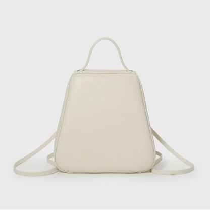 High Quality Genuine Leather Backpack Women Korean Minority Designer All-match Fashion Backpacks Solid Casual Mochilas Mujer