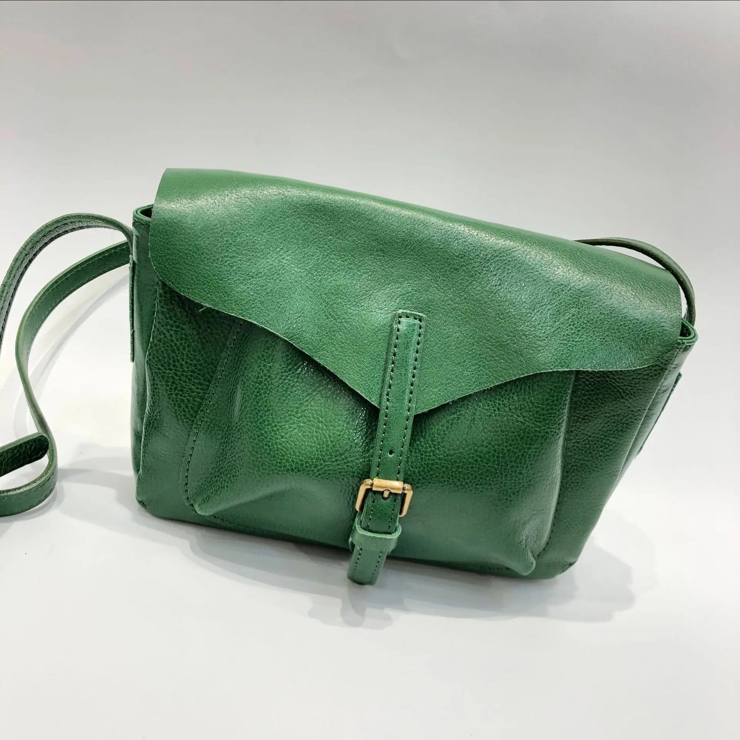 High Quality Genuine Leather Crossbody Message Bag Casual Commuter Al-match Large Capacity Chest Bag2024 New Luxury Bolsas