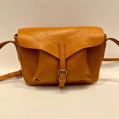 High Quality Genuine Leather Crossbody Message Bag Casual Commuter Al-match Large Capacity Chest Bag2024 New Luxury Bolsas