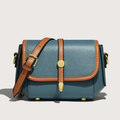 High Quality Genuine Leather Shoulder Crossbody Bag For Women 2022 New Luxury Solid Color Cow Leather Women's Bag Ladies Handbag