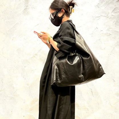 High Quality Genuine Leather Tote Commuter Large Capacity Shouldr Bags For Women 2024 New Niche Designer Luxury Bolsas Mujer