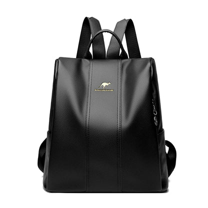 High Quality Genuine Leather Women Backpack Fashion Luxury Ladies Travel Knapsack Girls Shoulder School Bags Cowhide Sac Mochila