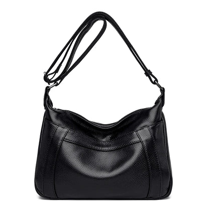 High Quality Genuine Leather Women Shoulder Bag Designer High Capacity Handbag Travel Luxury Hand Bag Female Large Messenger Bag