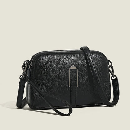 High Quality Genuine Leather Women's Handbags Bag for Woman 2023 Luxury Cow Leather Female Shoulder Crossbody Clutch Phone Bags
