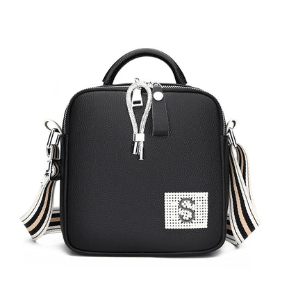 High Quality Genuine Leather Women's Shoulder Crossbody Sac Designer Solid Color Cowhide Female Messenger Handbag Women Tote bag