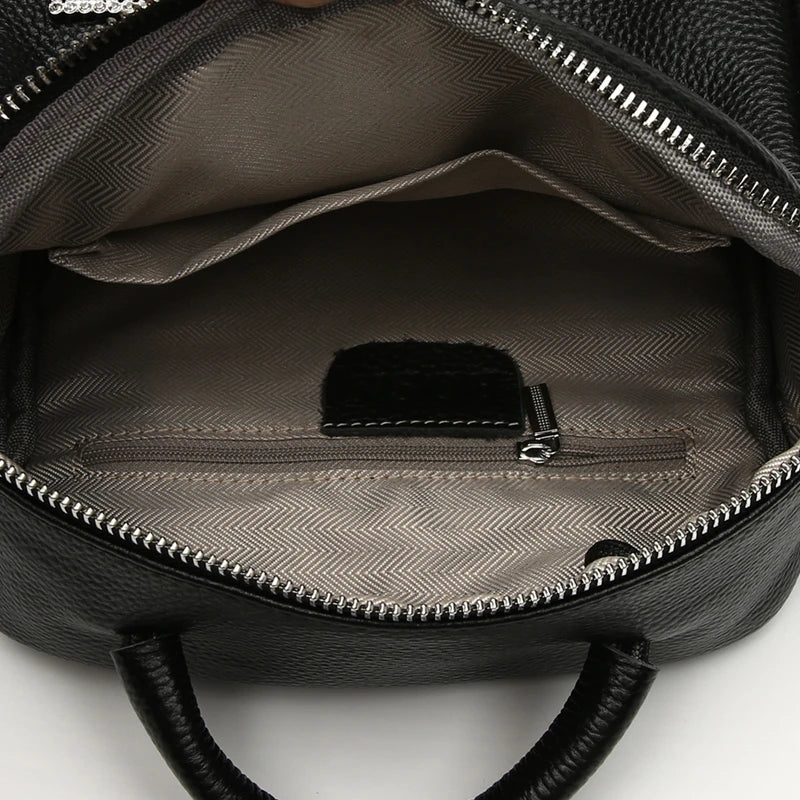 High Quality Genuine Leather Women's Shoulder Crossbody Sac Designer Solid Color Cowhide Female Messenger Handbag Women Tote bag