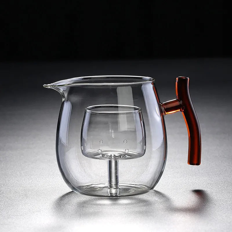 High Quality Glass Tea Pot High Borosilicate Heat Resistant Glass Teapot Transparent Pot Teapot for Tea in a Cup Pu Erh Gaiwan